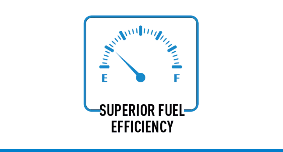 Superior Fuel Economy
